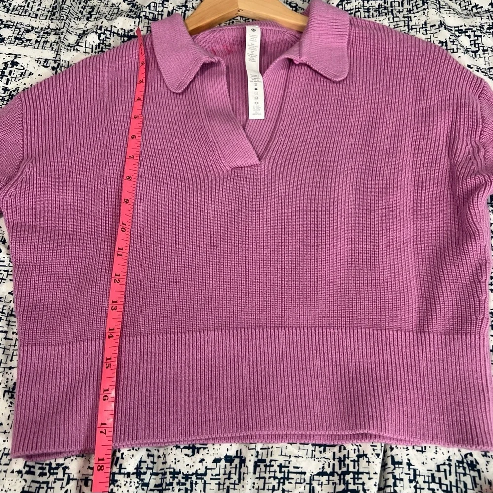 Lululemon Collared Merino Wool-Blend Sweater